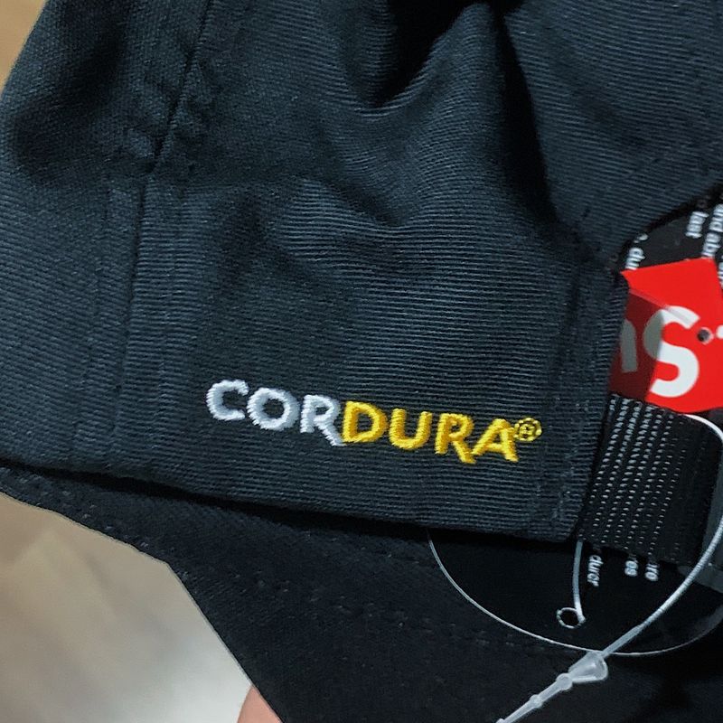 Cordura® Small Box 6-Panel Black supreme Supreme® Cordura Denim