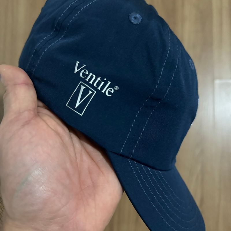 Supreme Fw21 Ventile S Logo 6-Panel Cap Navy Original