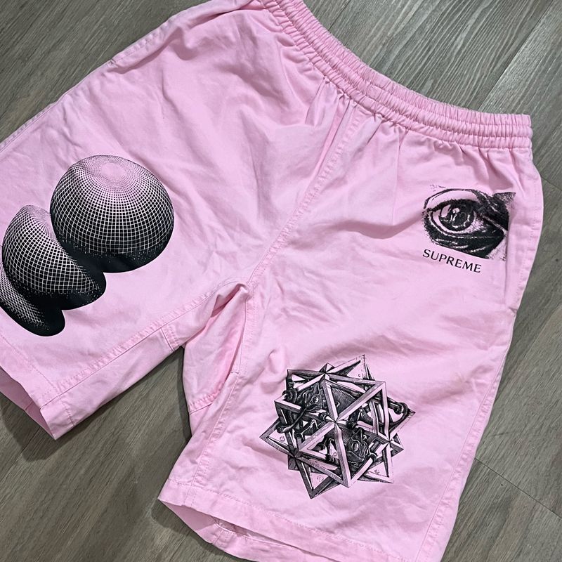 Supreme mc escher outlet shorts