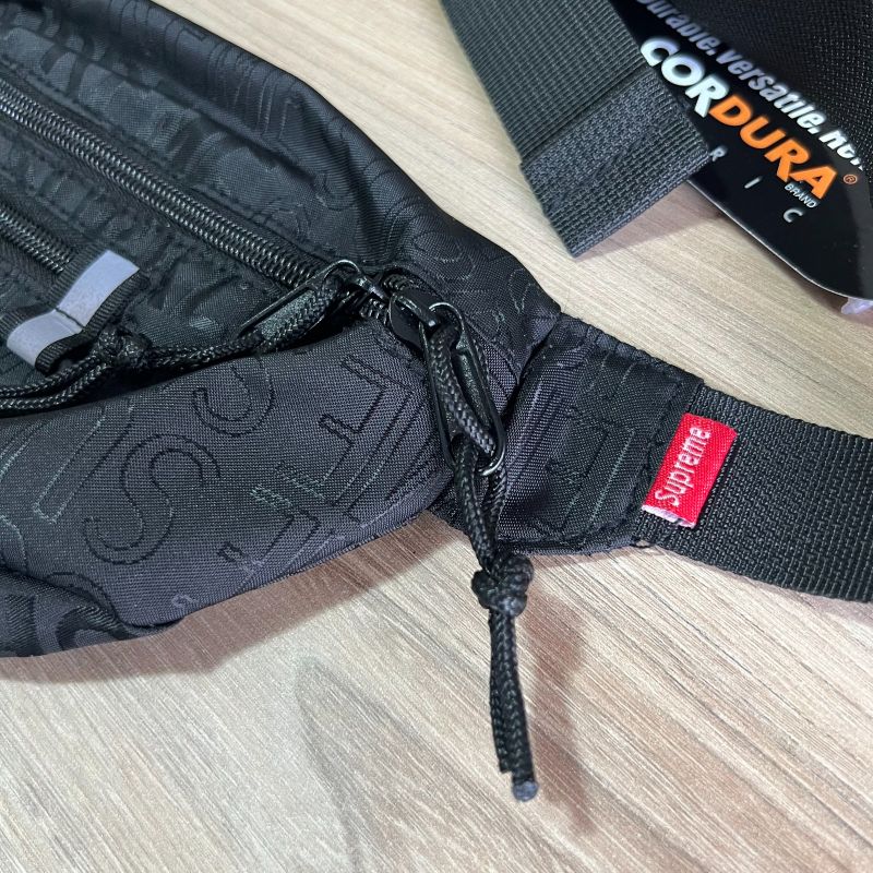 Supreme　19SS Waist Bag Black Supreme Waist Bag (SS19) Black - Comprar em Bigodewear