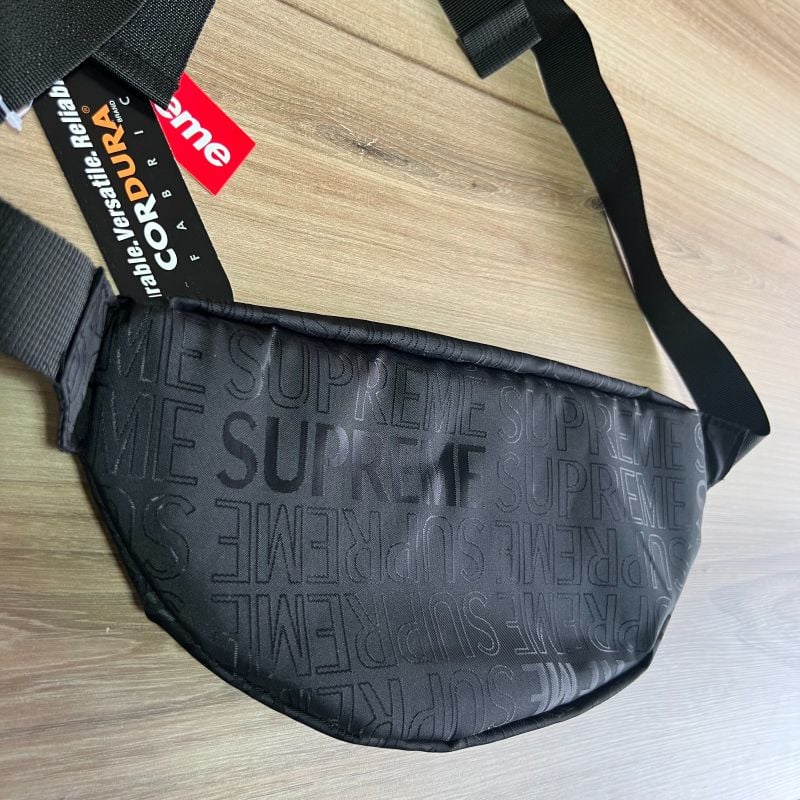 Supreme Waist Bag Ss19 'Black' | Supreme Nunca Usado 105640710