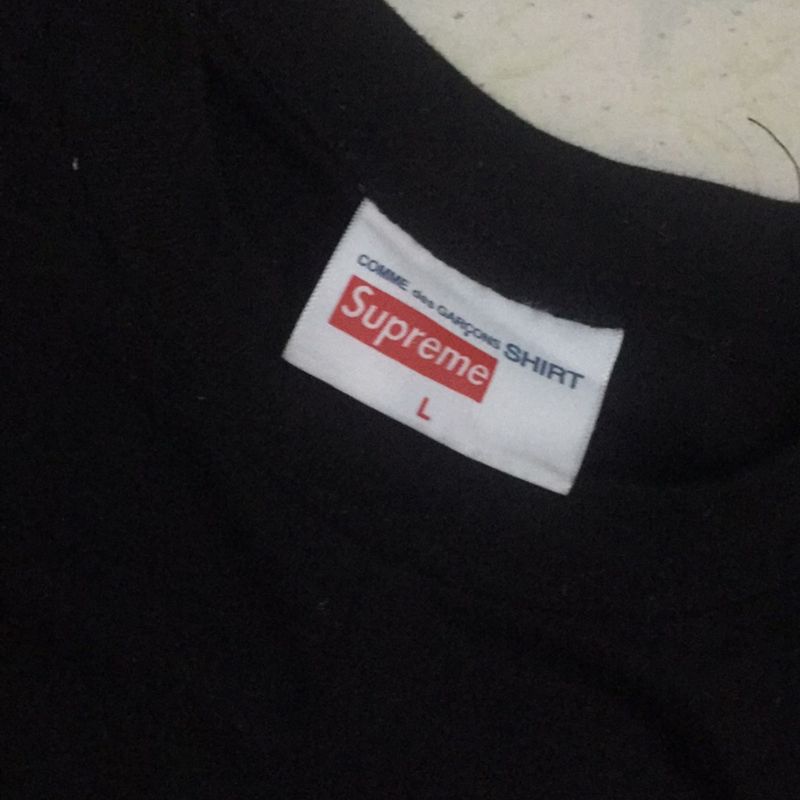 Supreme X Comme Des Garçons | Camiseta Masculina Supreme-X-Cdg