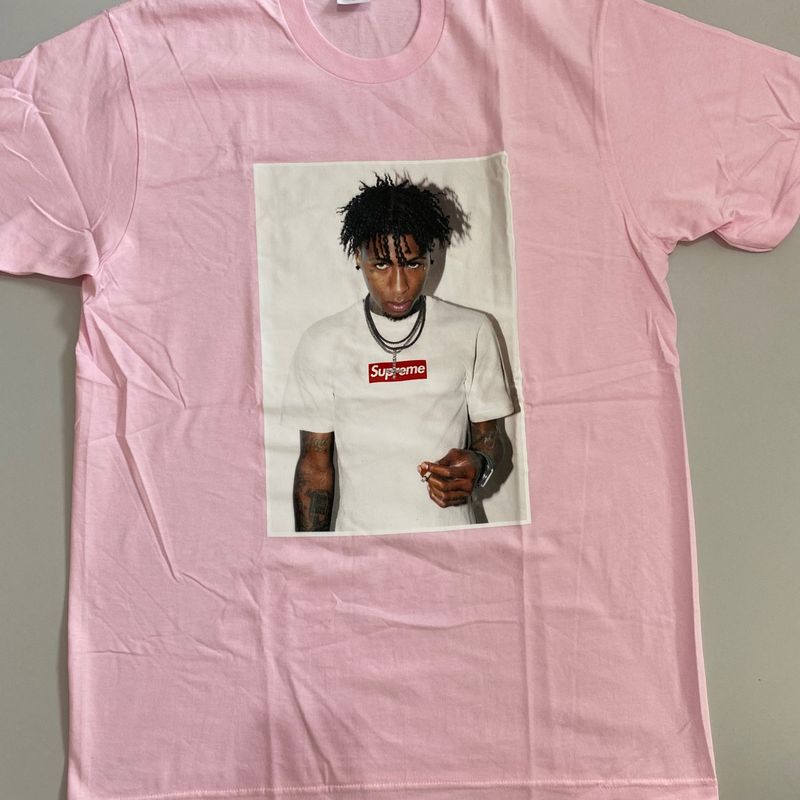 Supreme NBA Youngboy Tee Light Pink