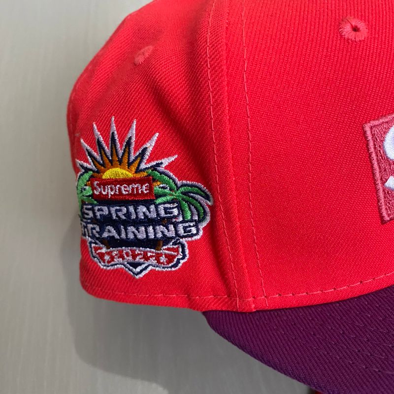 Supreme X New Era - Boné Spring Training Box Logo | Supreme Nunca
