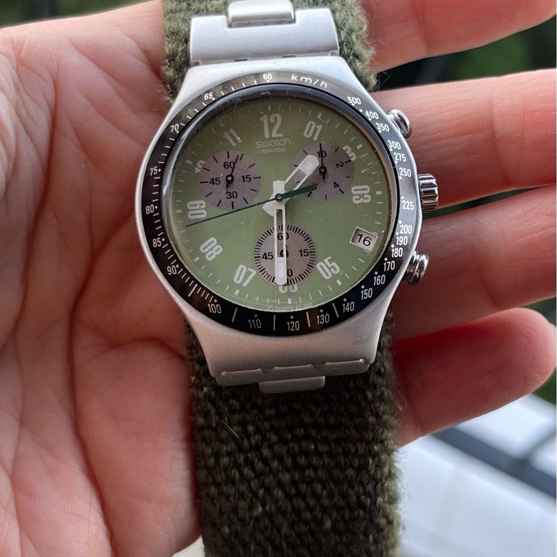 Swatch verde militar sale