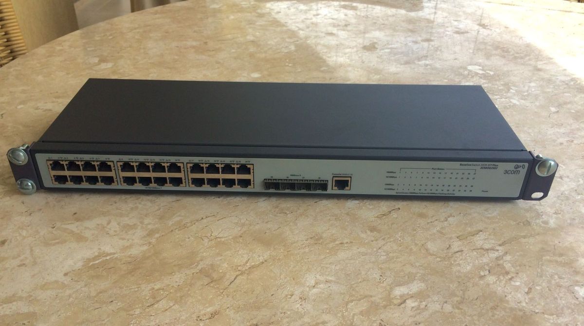 Switch 3com + Rack 5u | Item Info & Eletro 3com Usado 14572543 | enjoei