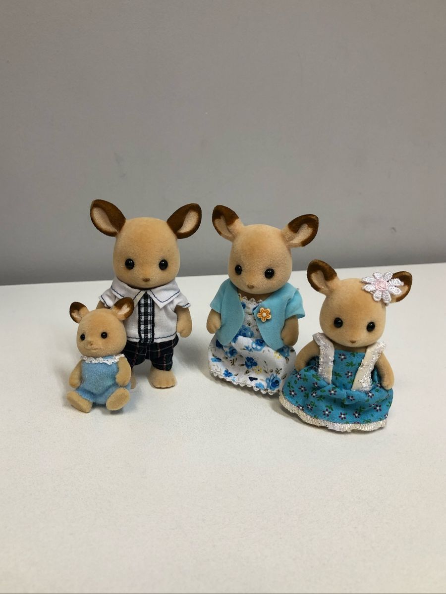 Sylvanian Families &ndash; Set Famiglia Sigillo (Floater Seal Family) FS-51, Nuovo, Giappone