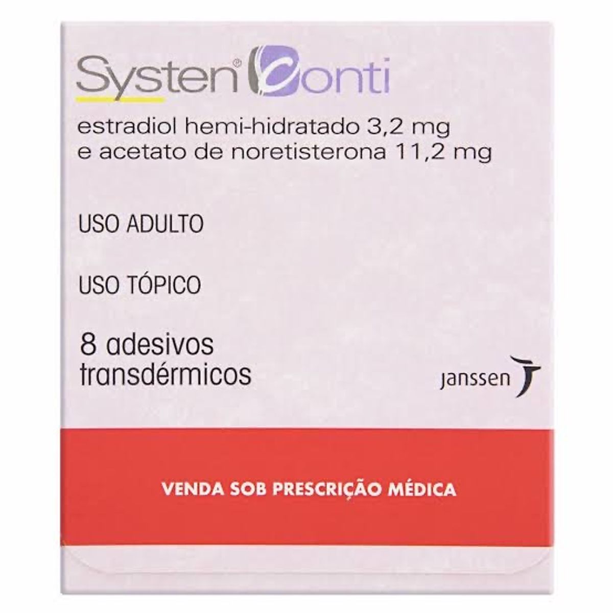 Systen Conti Estradiol 3,2mg + Acetato de Noretisterona 11,2mg 8 ...