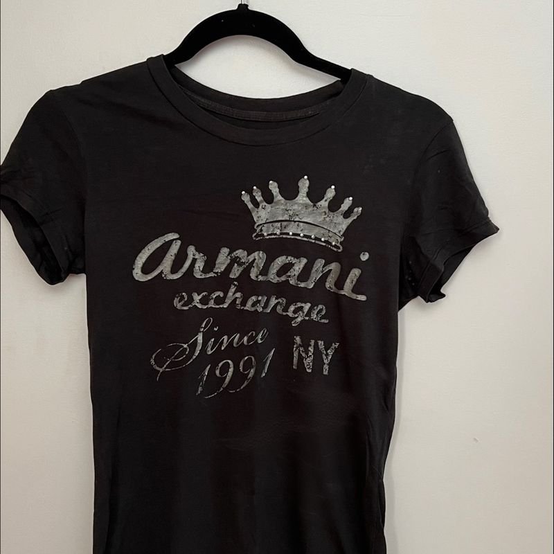 T Shirt Armani Exchange P Camiseta Feminina Armani Exchange