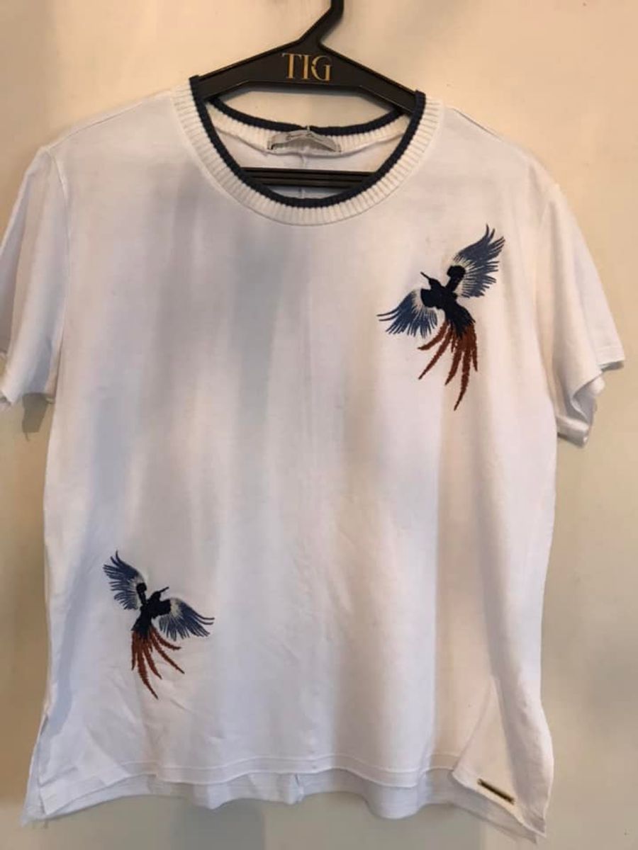 T-shirt Branca Borboleta Evangélica | Camiseta Feminina Use Criativa Nunca  Usado 70594402 | enjoei