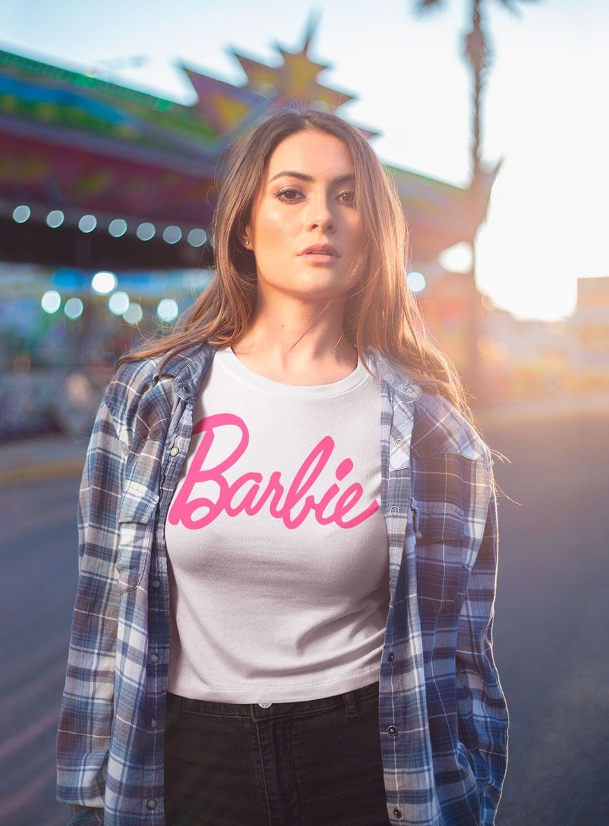 t-shirt camiseta da barbie - camisetas barbie