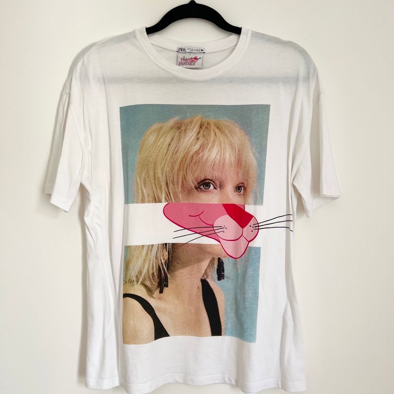 Camiseta pantera rosa zara online