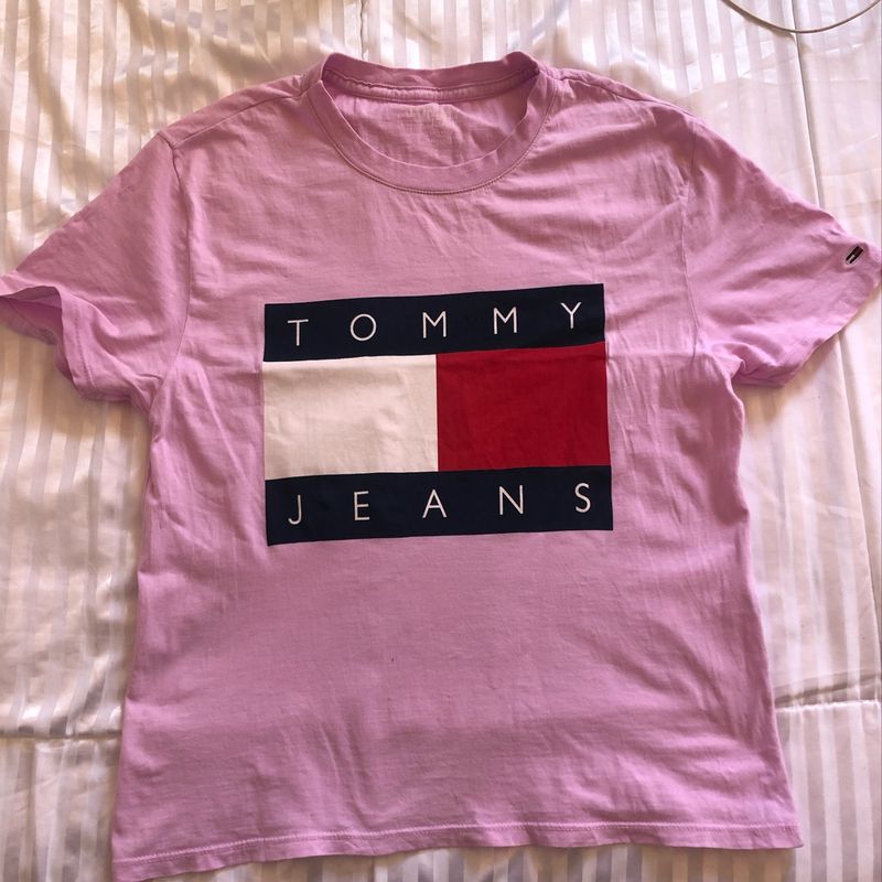 T shirt best sale tommy hilfiger feminina