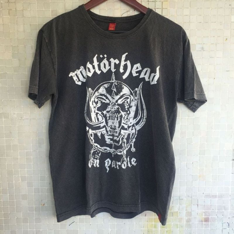 T-Shirt Vintage Motorhead | Camiseta Feminina Usado 68915244 | enjoei