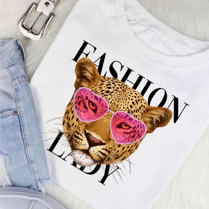 T Shirts Lion  Camiseta Feminina Flor De Cereja Nunca Usado