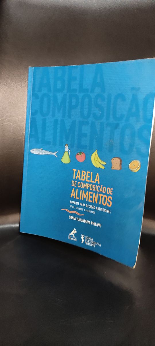 Tabela De Composição Do Alimentos Taco 4° Ed Livro Manole Usado 61485480 Enjoei 6598