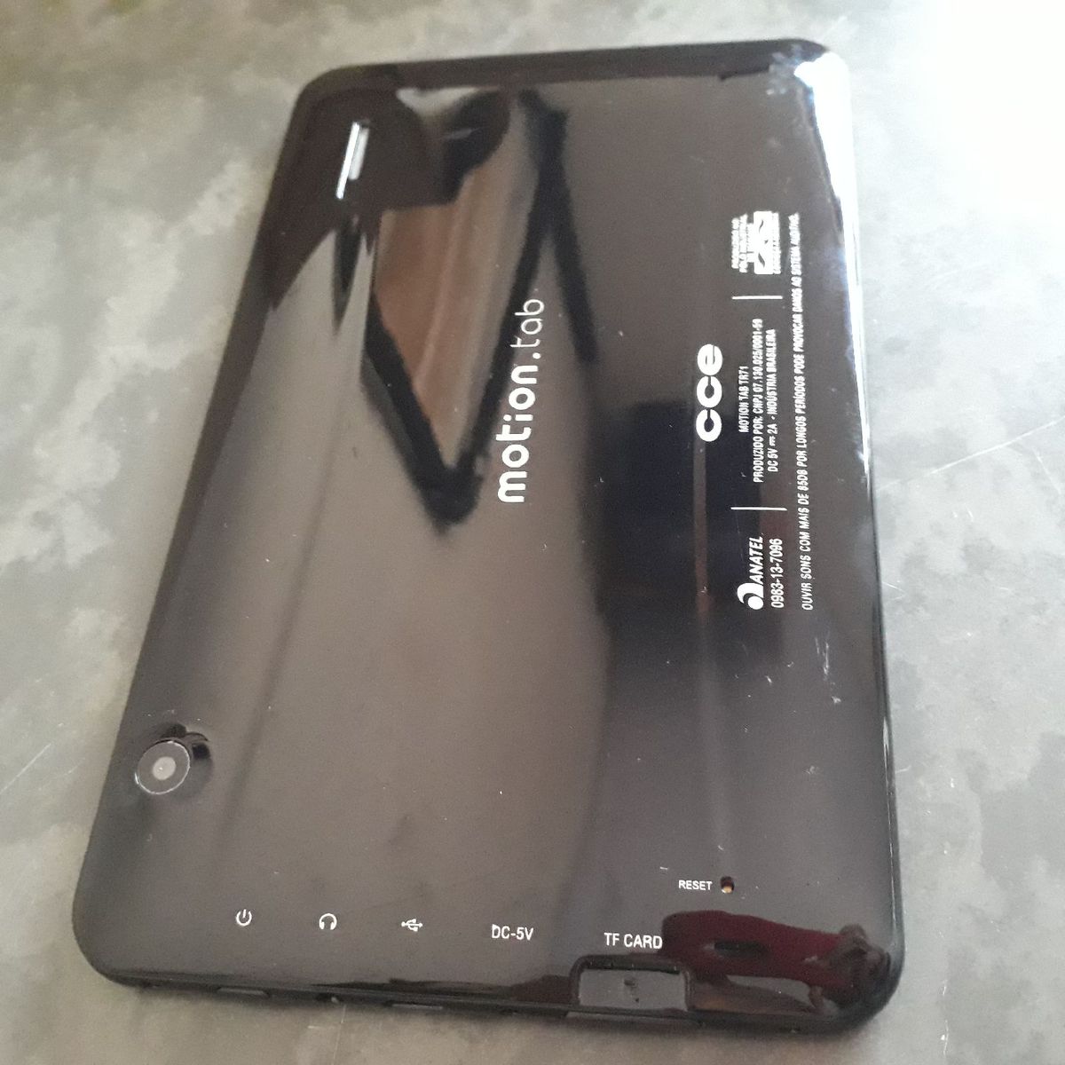 Tablet Preto | Tablet Cce Usado 95056630 | enjoei