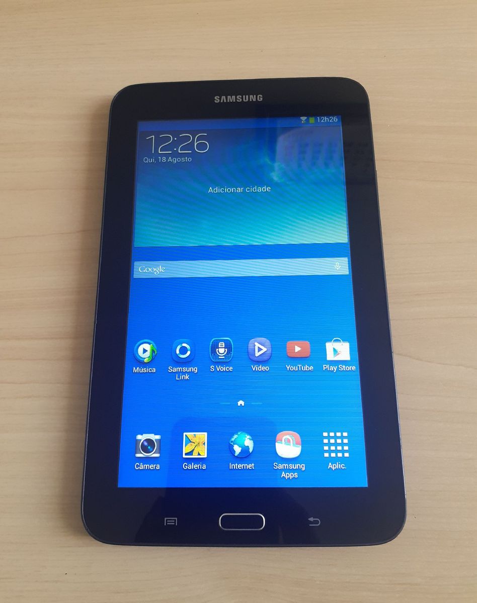 Tablet Samsung Galaxy Tab 3 Lite T110n 8gb Wi Fi Tela Tft Hd 7 Android 42 Processador Dual 6641