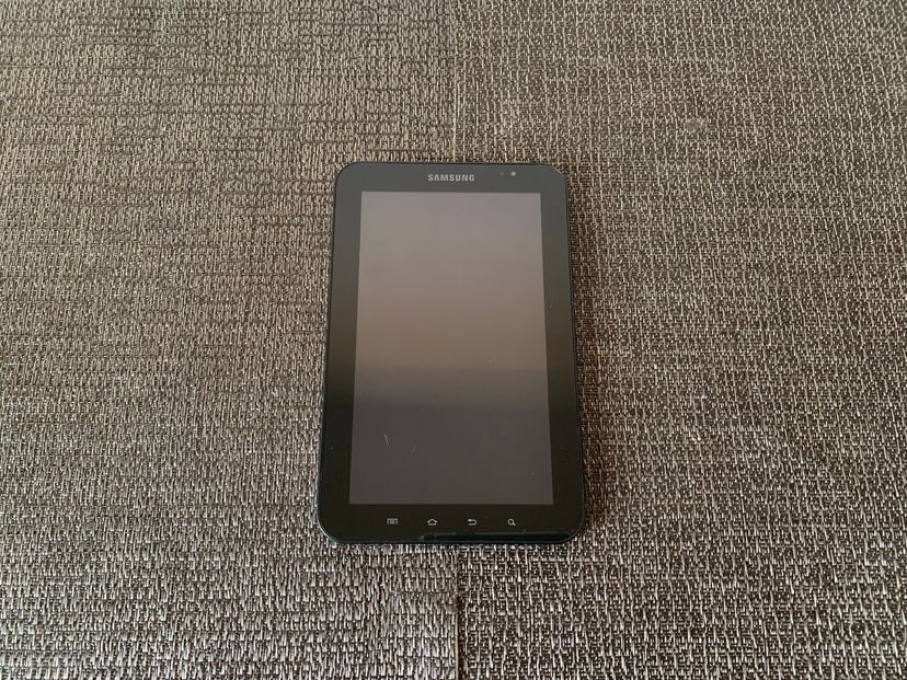 Tablet Samsung Tab Ce0168 em Bom Estado | Celular Samsung Usado ...
