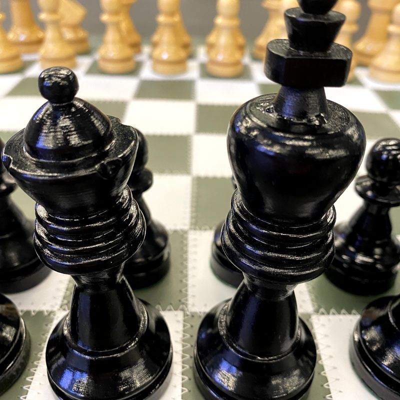 Tapete de xadrez, torneio de couro PU tabuleiro de xadrez enrolado