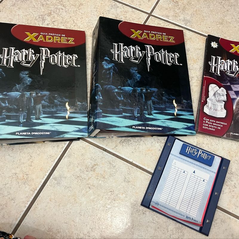 Tabuleiro De Xadrez Antigo Harry Potter 51x51+ Acessorios