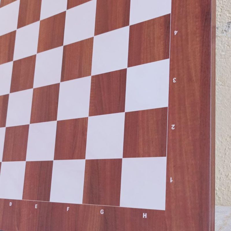 Tabuleiro de Xadrez Madeira MDF Marrom Palha Acompanha Peças [Sob  encomenda: Envio em 20 dias] - A lojinha de xadrez que virou mania nacional!