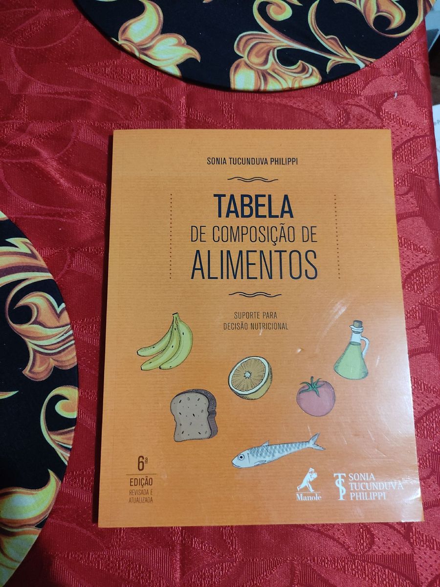 Taco Tabela De Composição De Alimentos Livro Manole Usado 66943881 Enjoei 7095