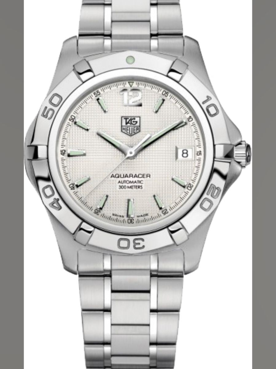 Tag Heuer Aquaracer 300m Stainless Steel Men s Watch Waf2111.ba0806 Rel gio Masculino Tag Huer Usado 41243899 enjoei