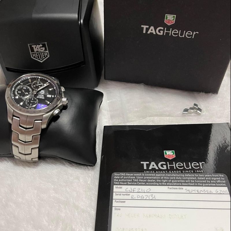 Tag Heuer Link Automatic Chronograph