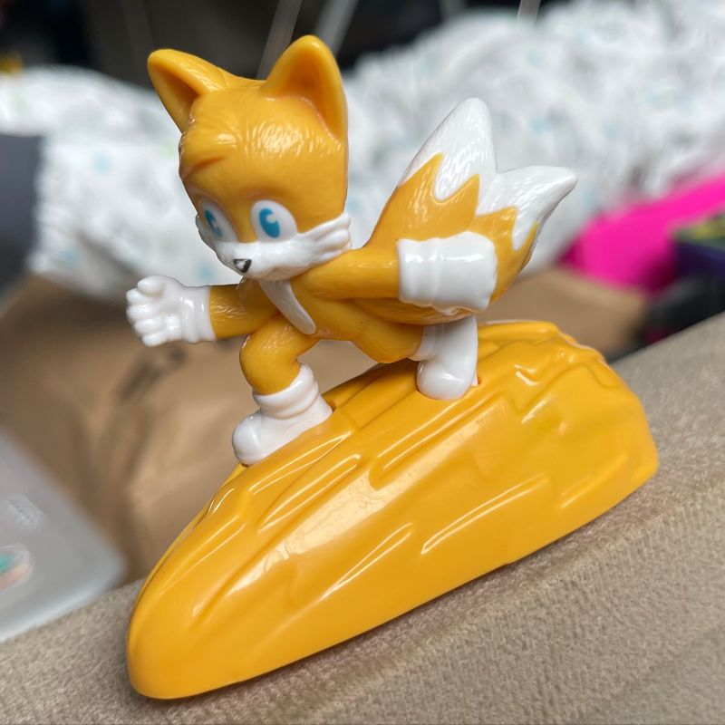 Tails Filme Sonic 2, Brinquedo Mcdonalds Nunca Usado 92592749