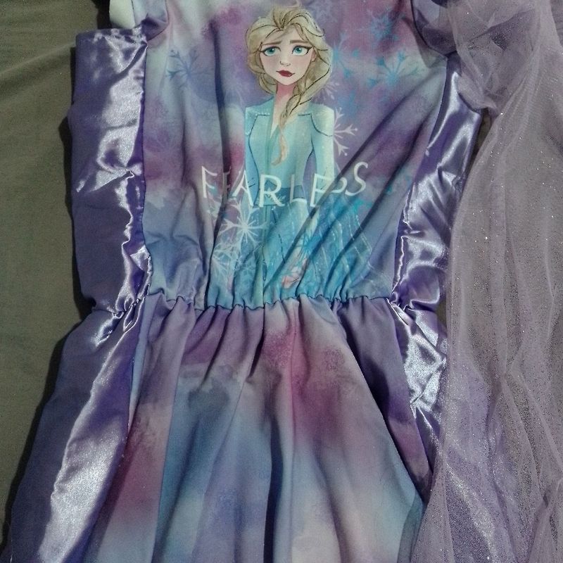 Vestido frozen store mae e filha