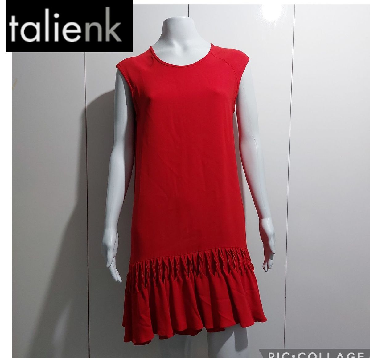 Vestido Red Valentino Original Renda Bicolor Feminino