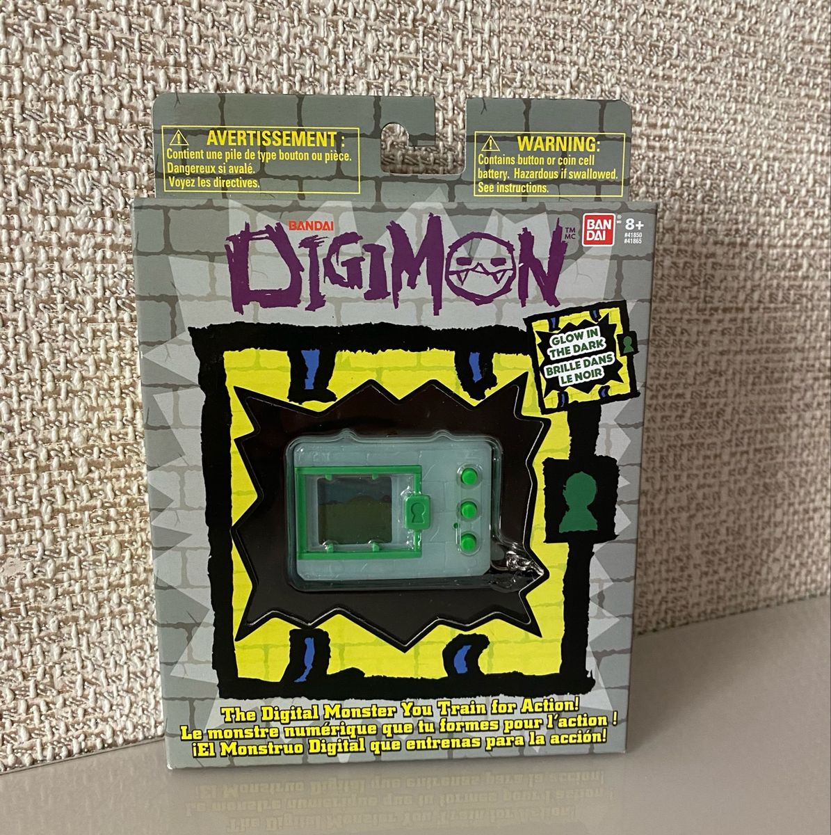 Digimon Bandai Tamagotchi Original - Animal Virtuel Phosphorescent Lunamon Coronamon