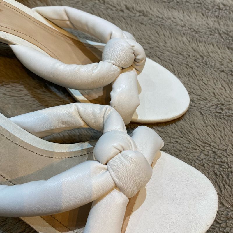 Tamanco Branco Schutz Sand lia Feminina Schutz Usado 94996161