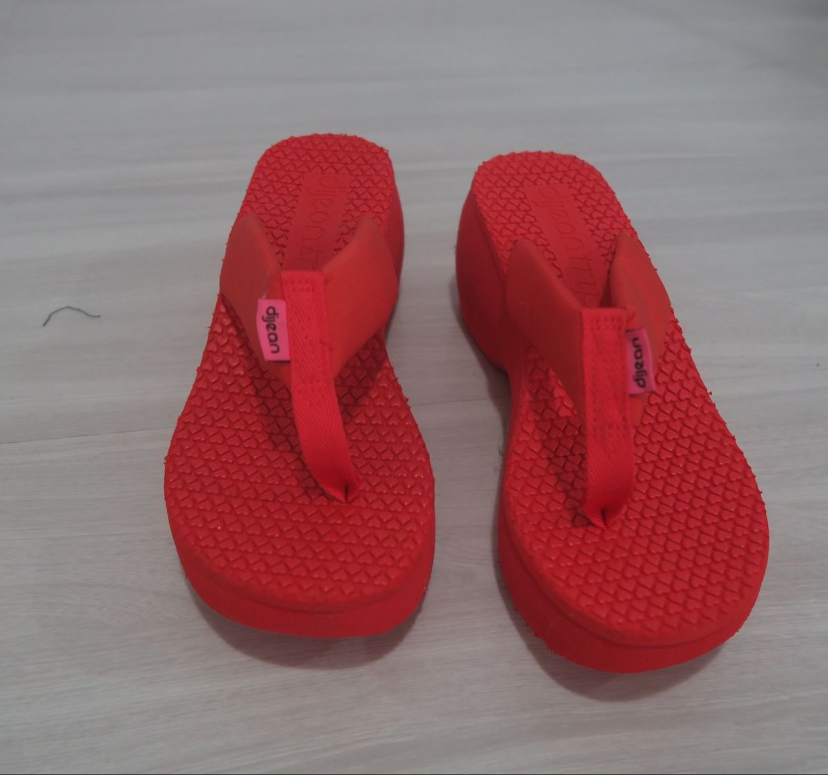 tamanco dijean vermelho