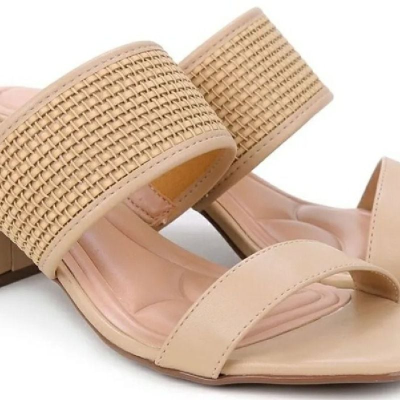 Sandalias via uno salto hot sale baixo