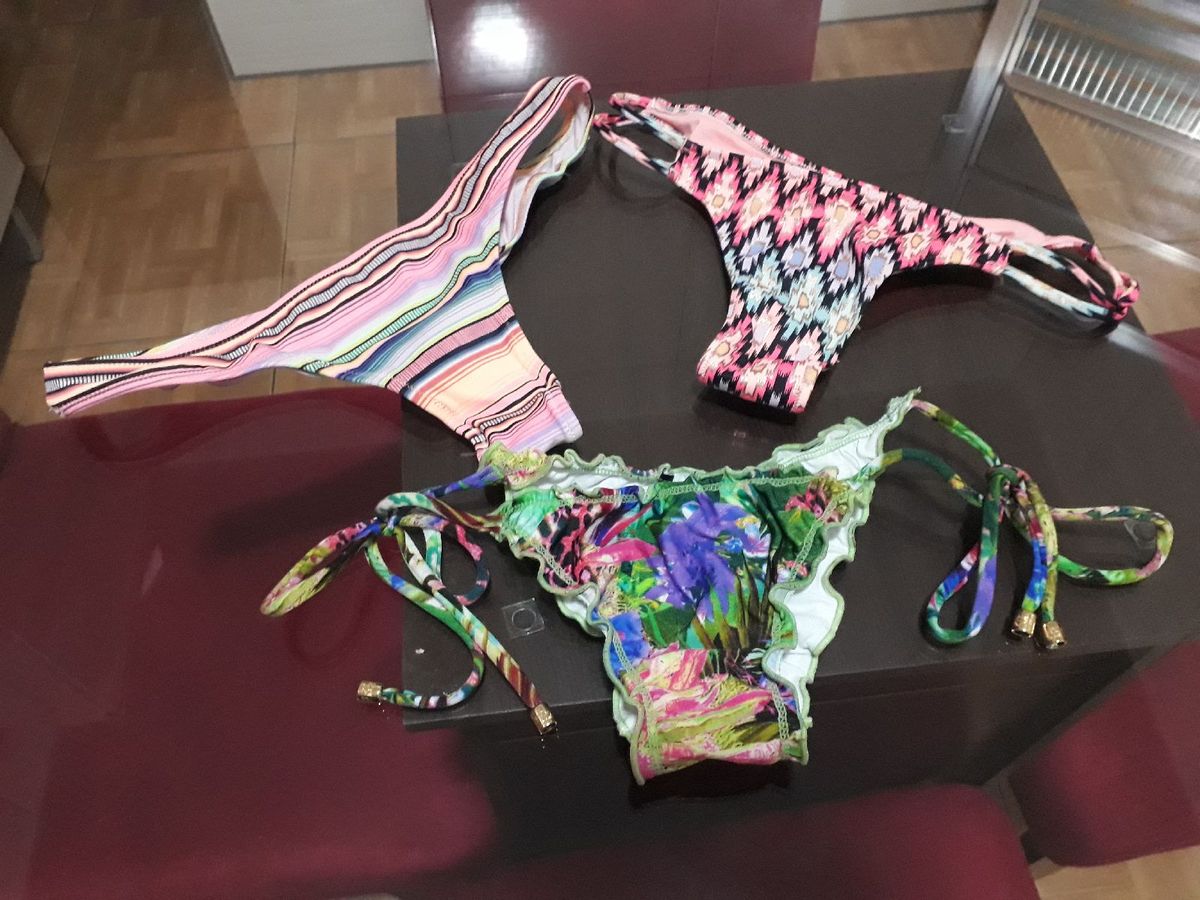Tangas Victoria Secret Moda Praia Feminina Victorias Secret Bluebeach