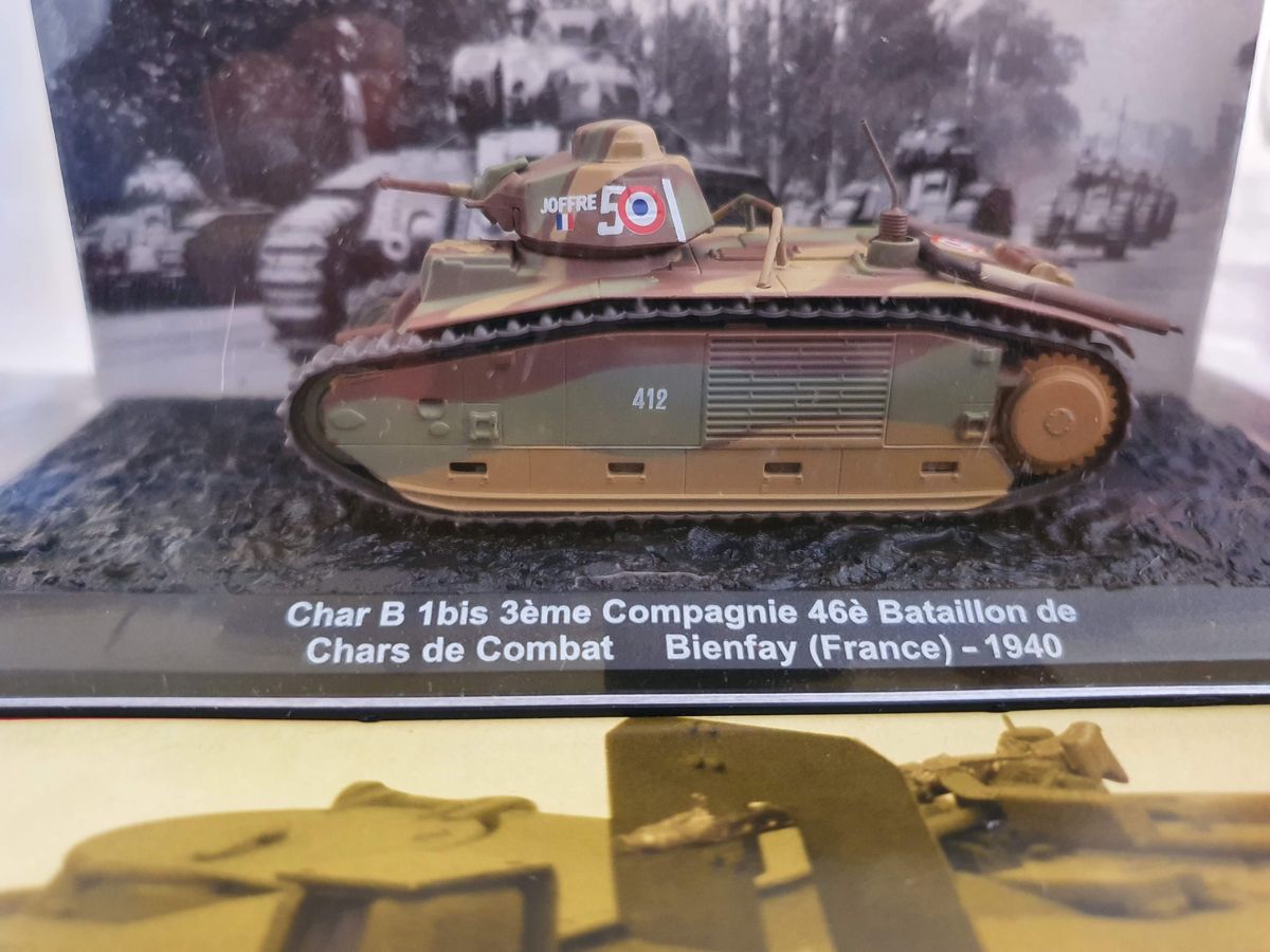 Tanque De Guerra Char B Bis Me Compagnie Bataillon De Chars De