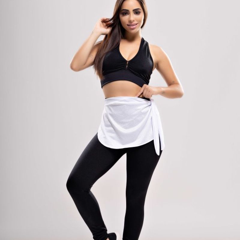 Tapa Bumbum Fitness Feminino Roupa Academia Saia Tapa Bumbum