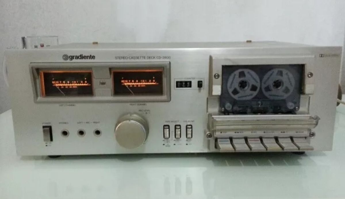 tape deck cd 2800 gradiente