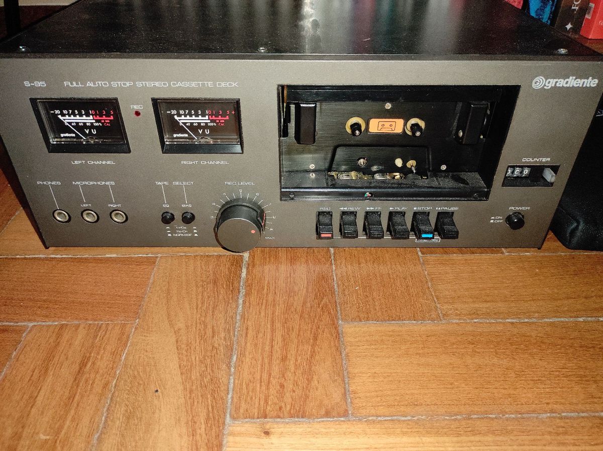 Tape Deck Gradiente S95 Item de Música Gradiente Usado 68864405