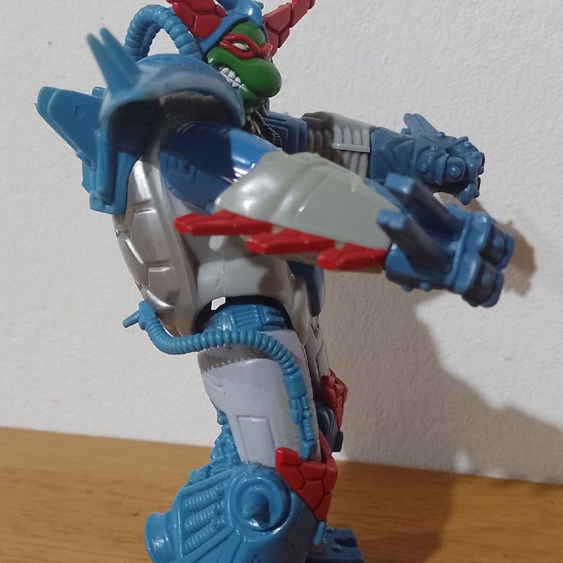 Tartaruga Ninja Turttles Mutant Cyber Samurai Rafaelo Original de