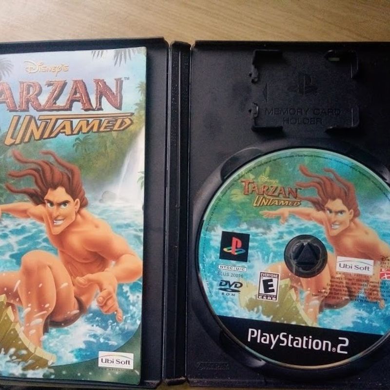 Tarzan Untamed Ps2 Raro | Jogo de Videogame Playstation Usado 49524639 |  enjoei