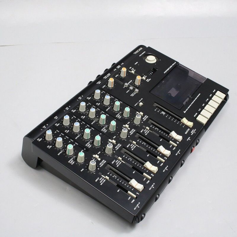 Tascam Portastudio 414mkii Cassete Mtr com Adaptador Caixa em