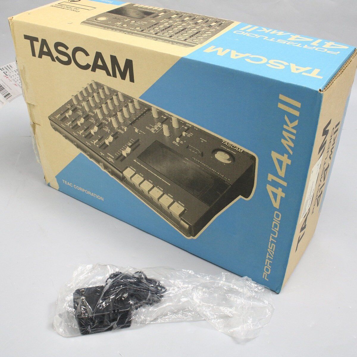 Tascam Portastudio 414mkii Cassete Mtr com Adaptador Caixa