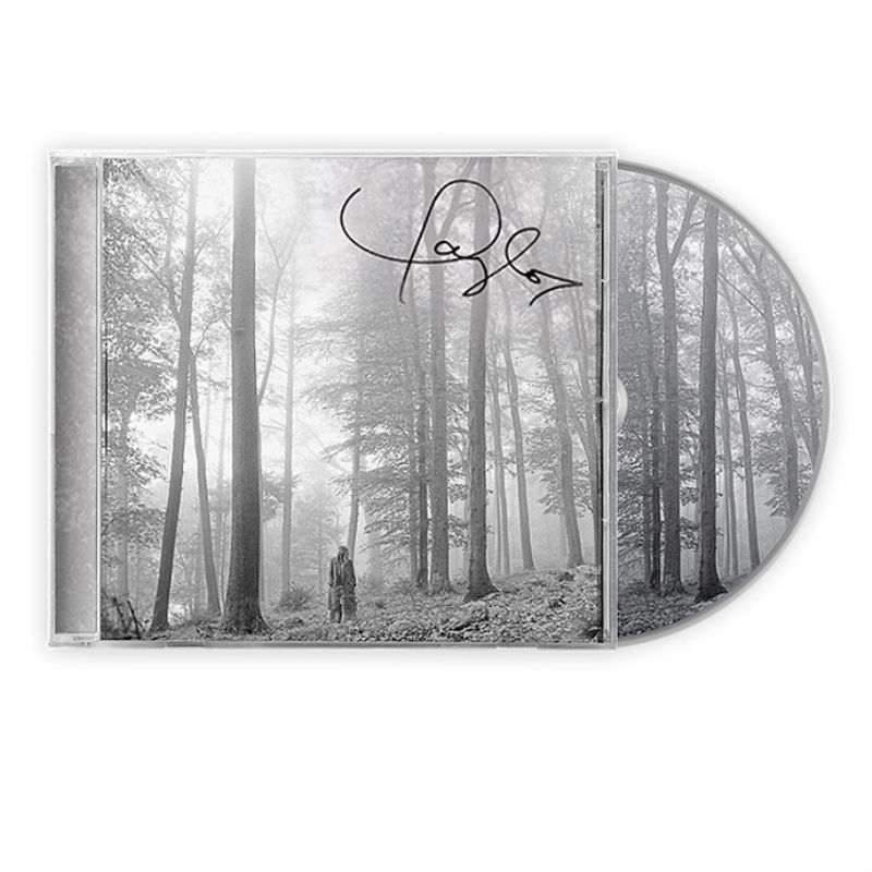 Taylor Swift Cd Autografado Singed Folklore Importado | Taylor