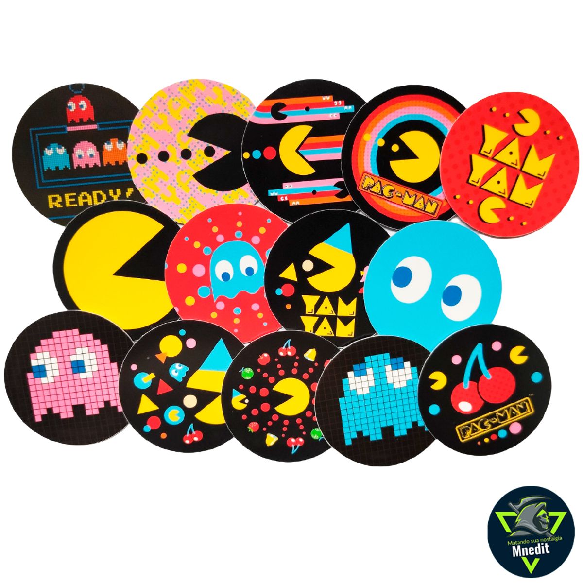 Tazo Pac Man Elma Chips Original (8 Unidades) | Filme e Série Elma ...