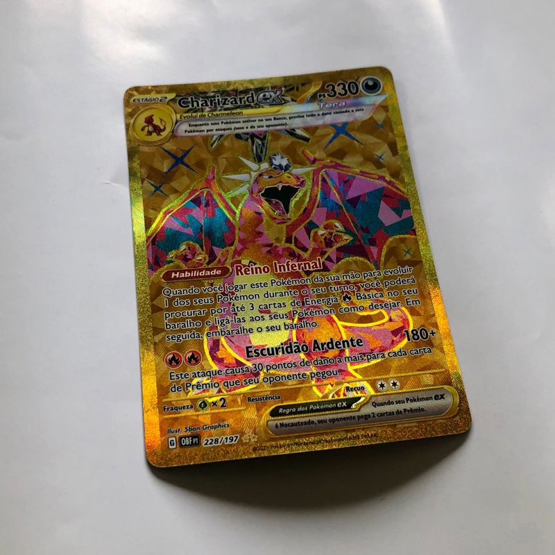 Tcg Charizard Ex (228/197) Pokemon | Pokemon / Copag Nunca Usado 100087820  | enjoei