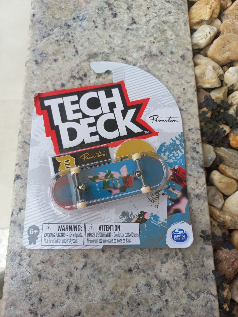 Tech Deck Primitive Flower Skate de Dedo Fingerboard Blue Colecionável ...