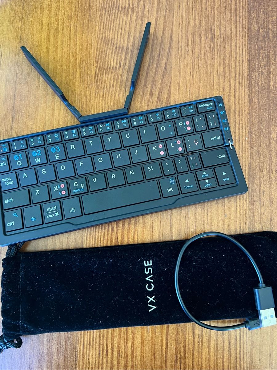 Teclado Bluetooth Vx Item Info & Eletro Vx Case Usado 70184101 enjoei